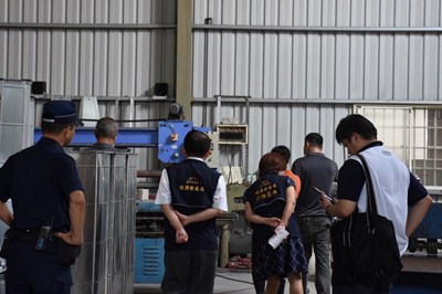 針對有公安疑慮違章工廠　中市啟動快打